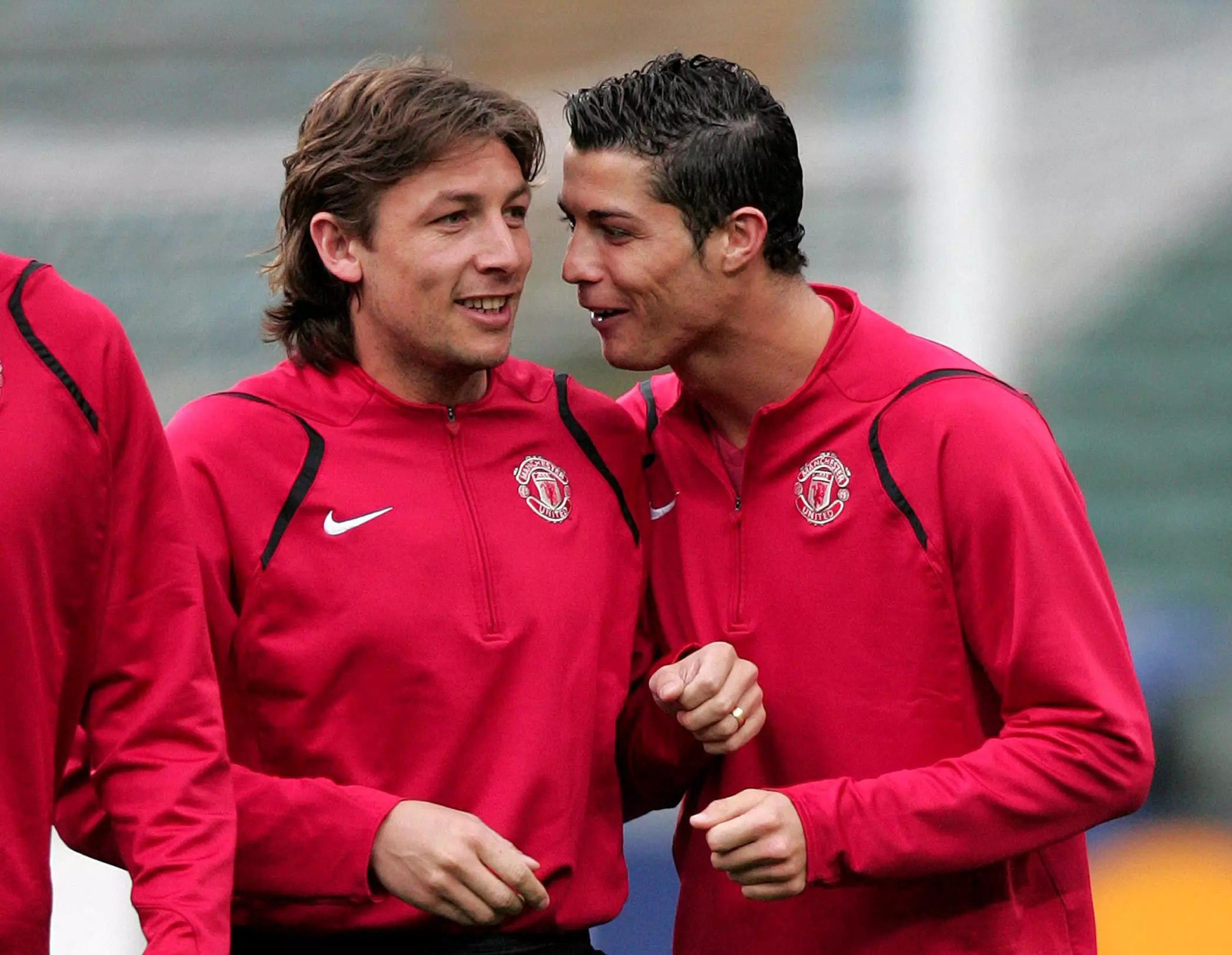 Heinze and Ronaldo were part of a very successful United side. Image: PA Images.
