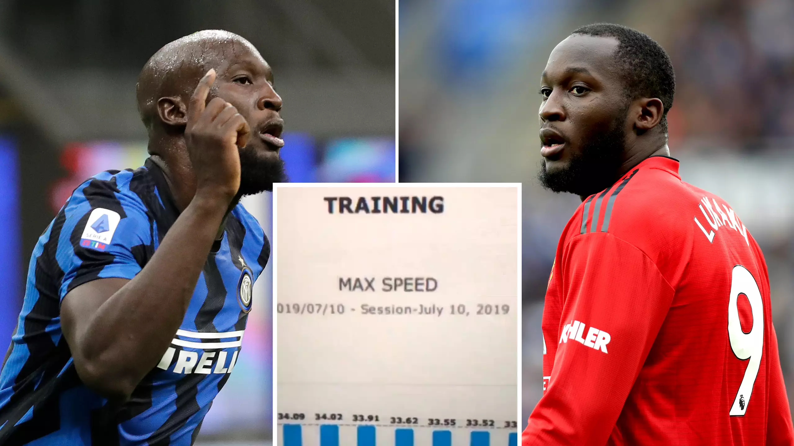 Romelu Lukaku Once Leaked Manchester United Speed Tests To Prove How Fast He Is