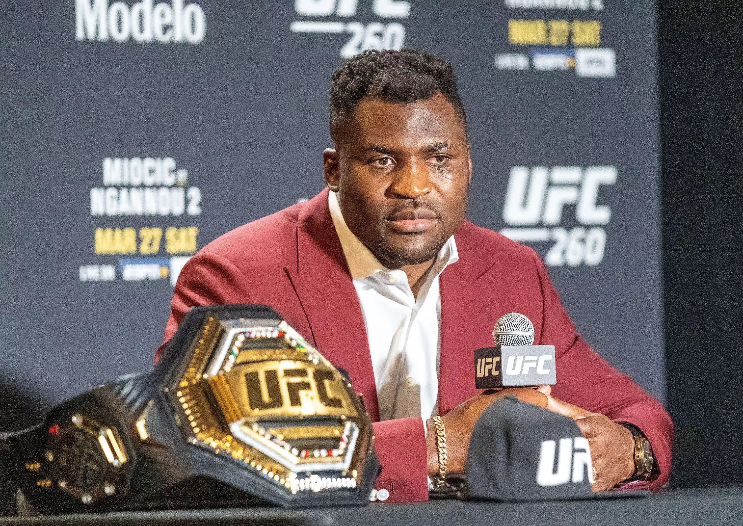 Francis Ngannou.