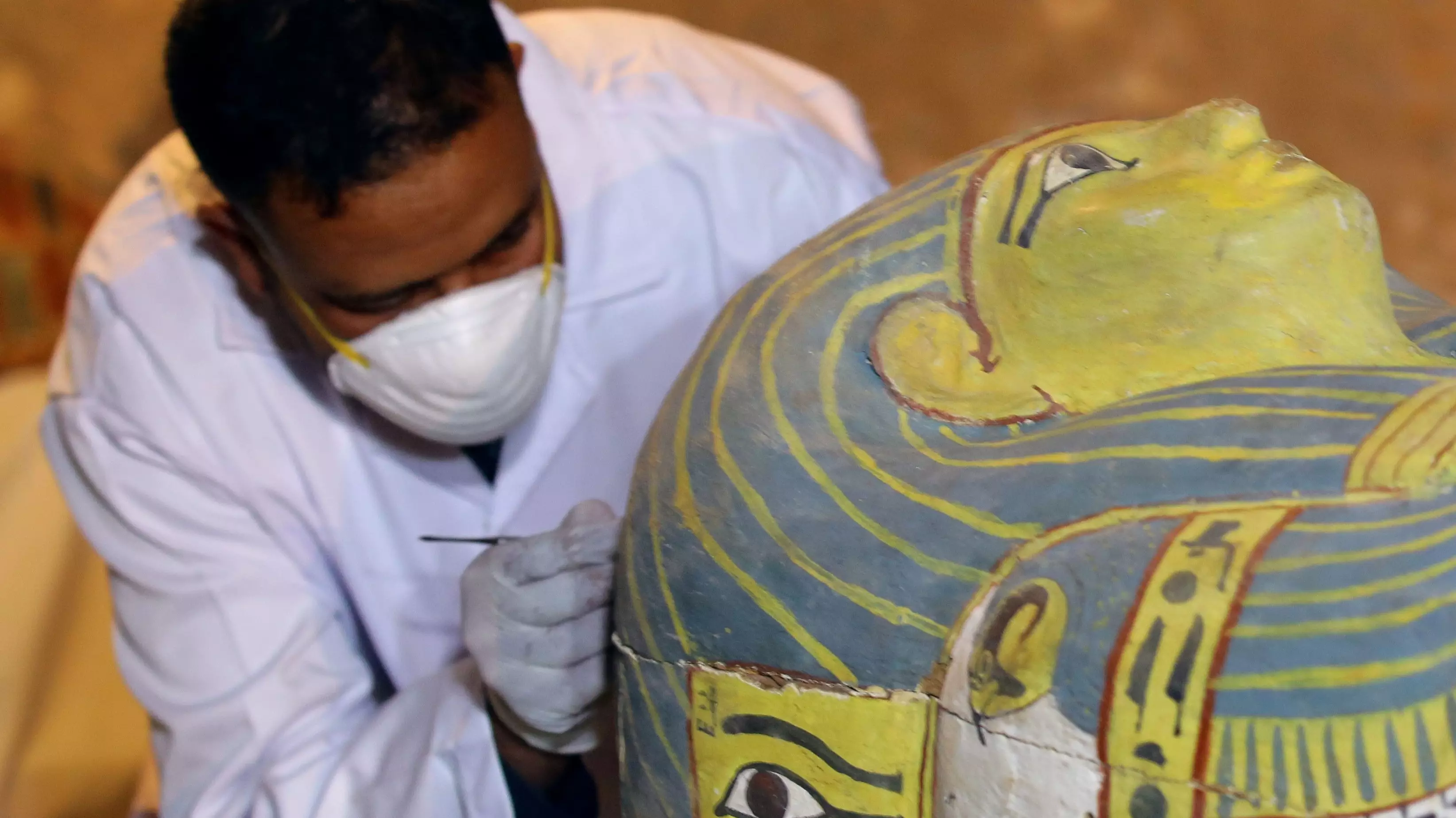 Mummy Of 3,000 Year Old Woman Found Perfectly Preserved In Egypt Coffin