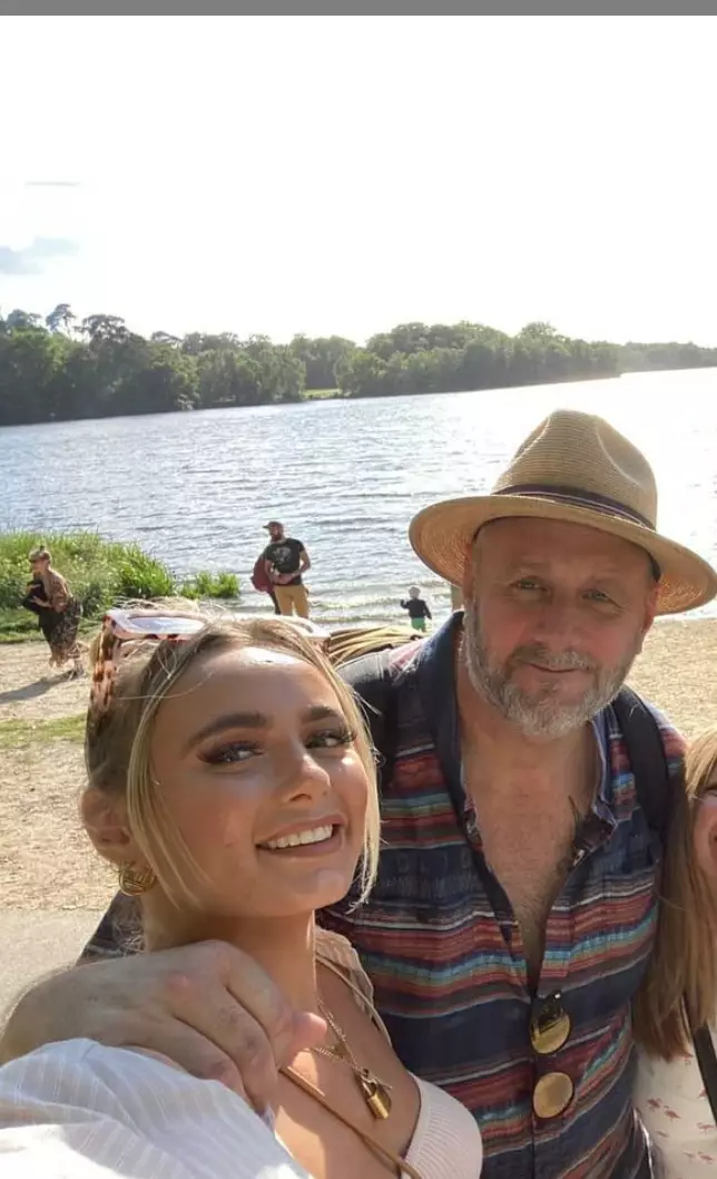 Millie's dad has been posting adorable pictures on Instagram (