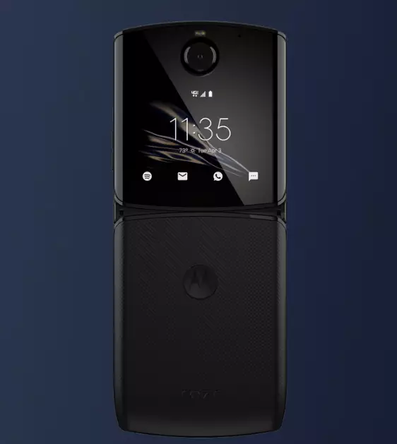 The updated Motorola Razr.
