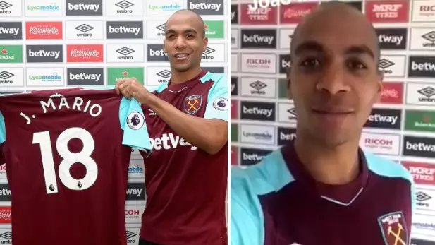 West Ham's New Signing Makes Comical Error In Welcome Video