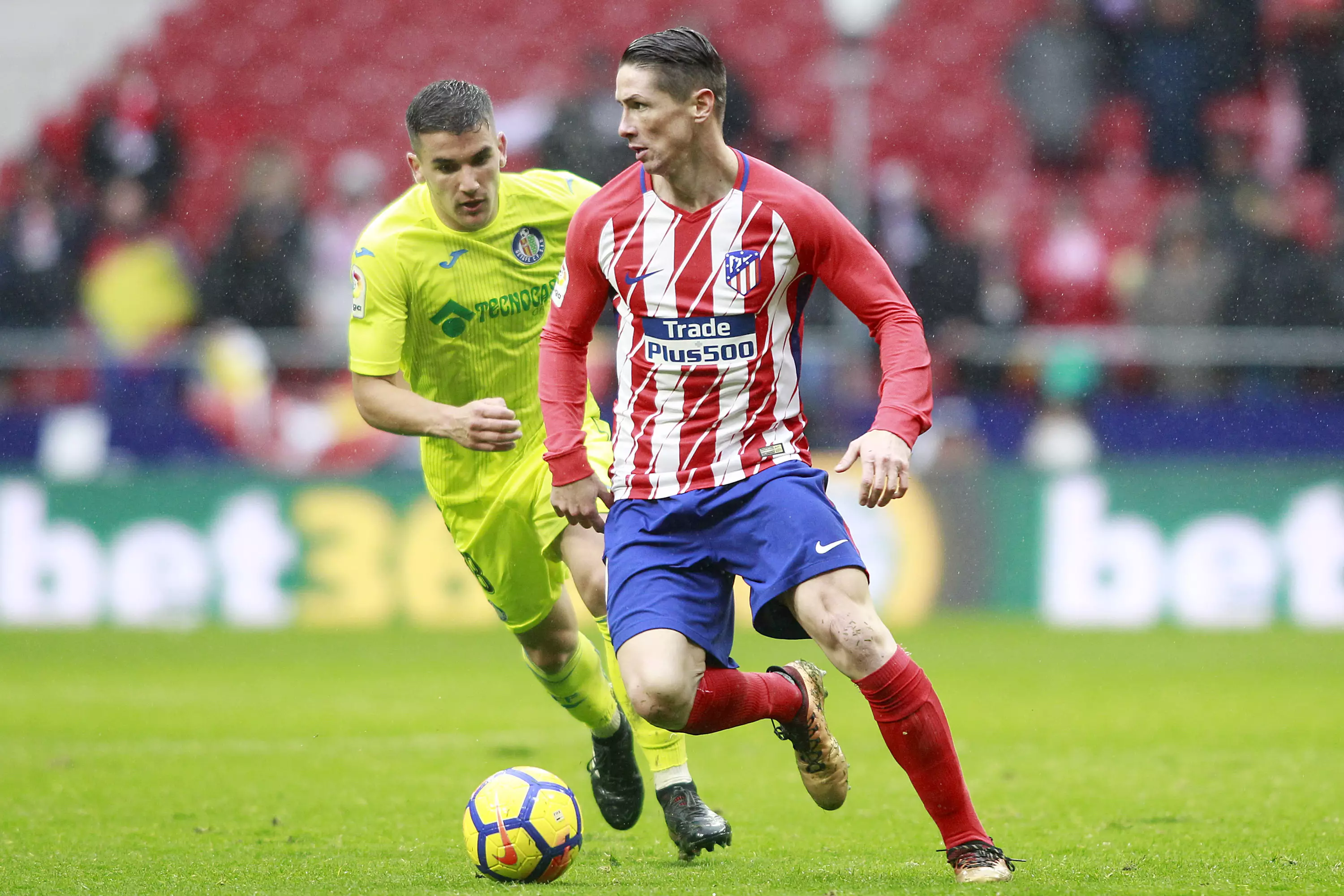 Torres in action for Atletico Madrid. Image: PA
