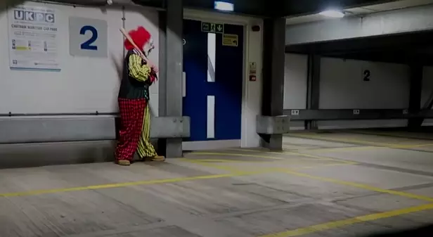 'Killer Clown' Headbutted On Camera After Trying To Prank The Public