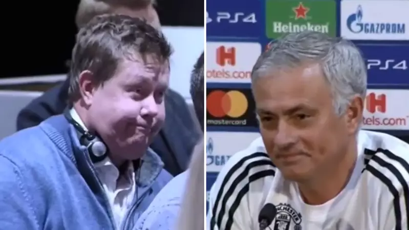 Jose Mourinho Hilariously Calls Out Journalist At His Press Conference