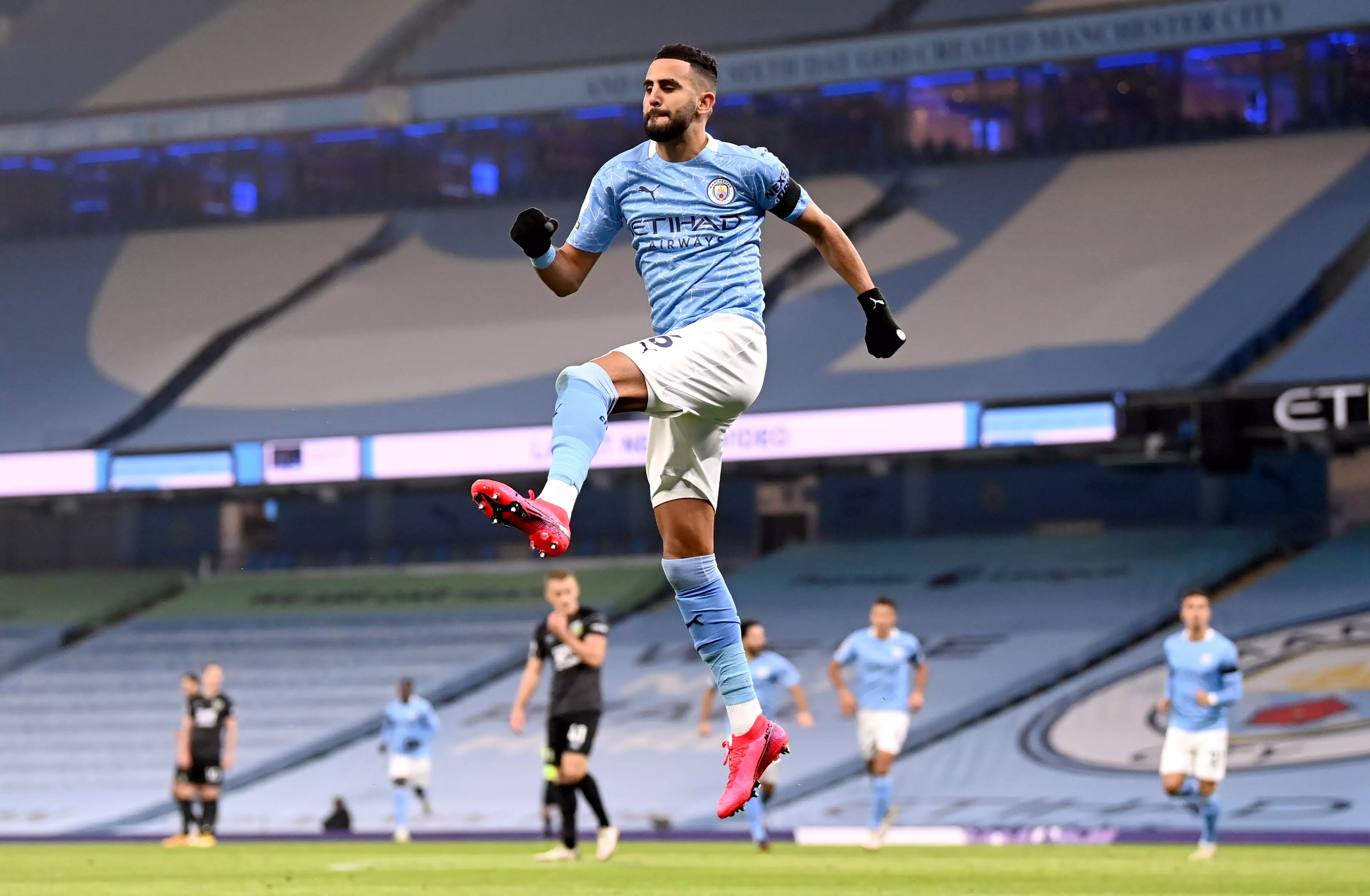 Riyad Mahrez should feature predominantly for City in their remaining league fixtures
