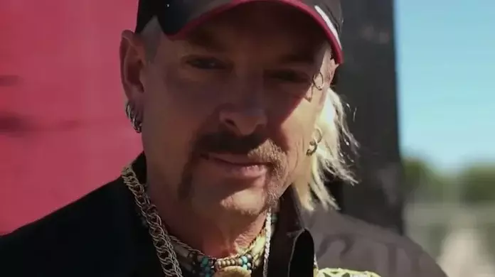 Joe Exotic is the currently incarcerated former owner of a roadside zoo in Olklahoma (