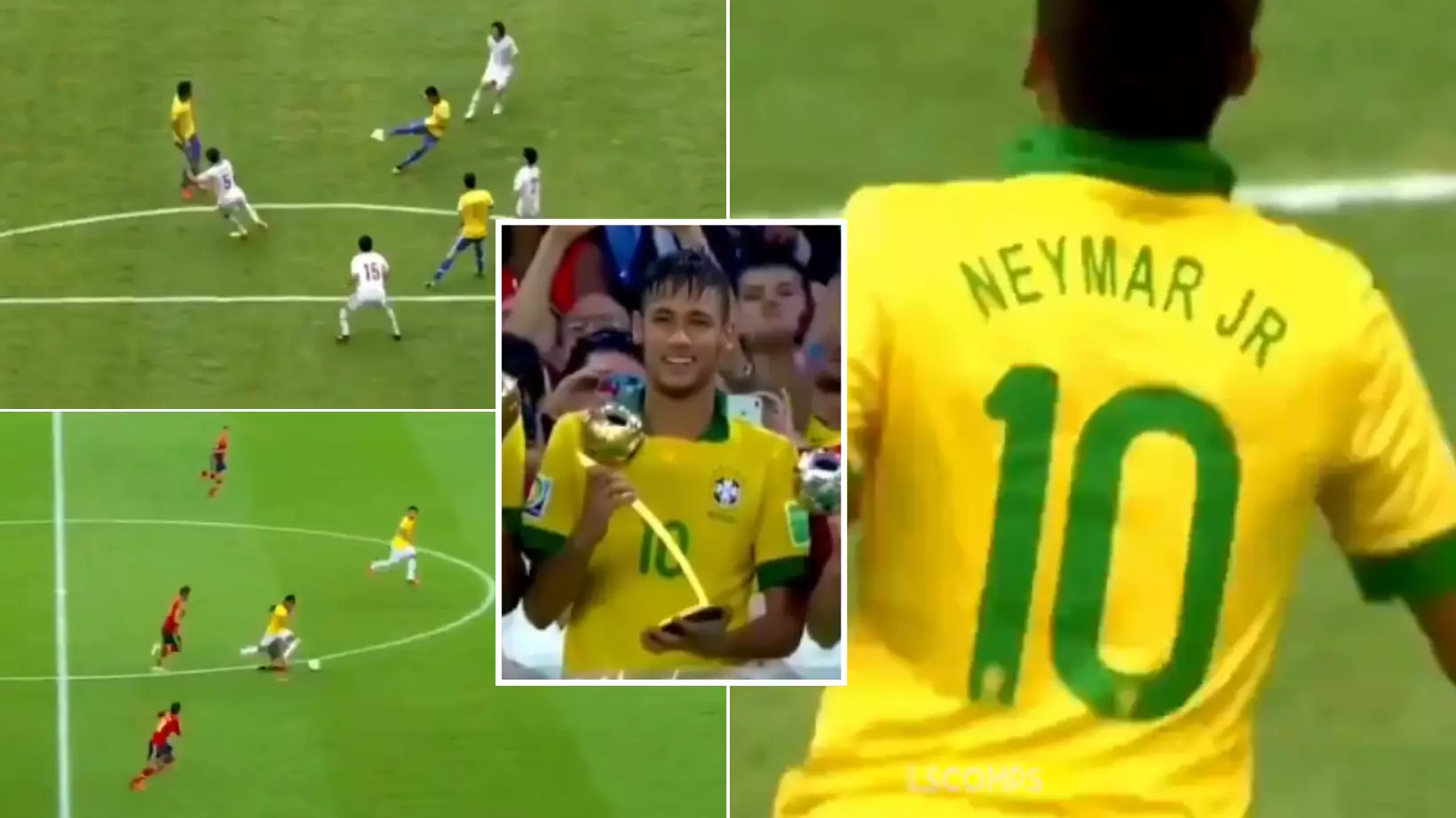 Neymar Was Unplayable For Brazil In 2013 And Embarrassed THAT Spain Team At 21