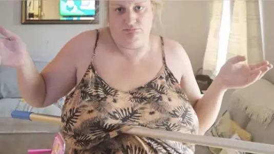 Daisy May Cooper Puts An Actual Mop Under Her Boob To Prove She Is A ‘Real Woman’