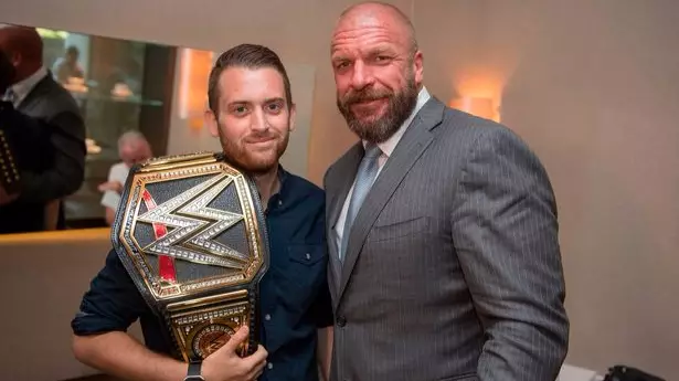 Triple H Presents London Terror Attack Hero With WWE Championship Belt