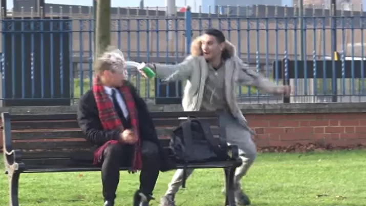 YouTube ‘Prankster’ Criticised For Throwing Water In People’s Faces
