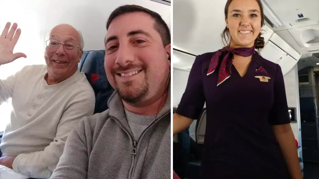 Dad Takes All Of Flight Attendant Daughter's Flights To Spend Time With Her Over Christmas
