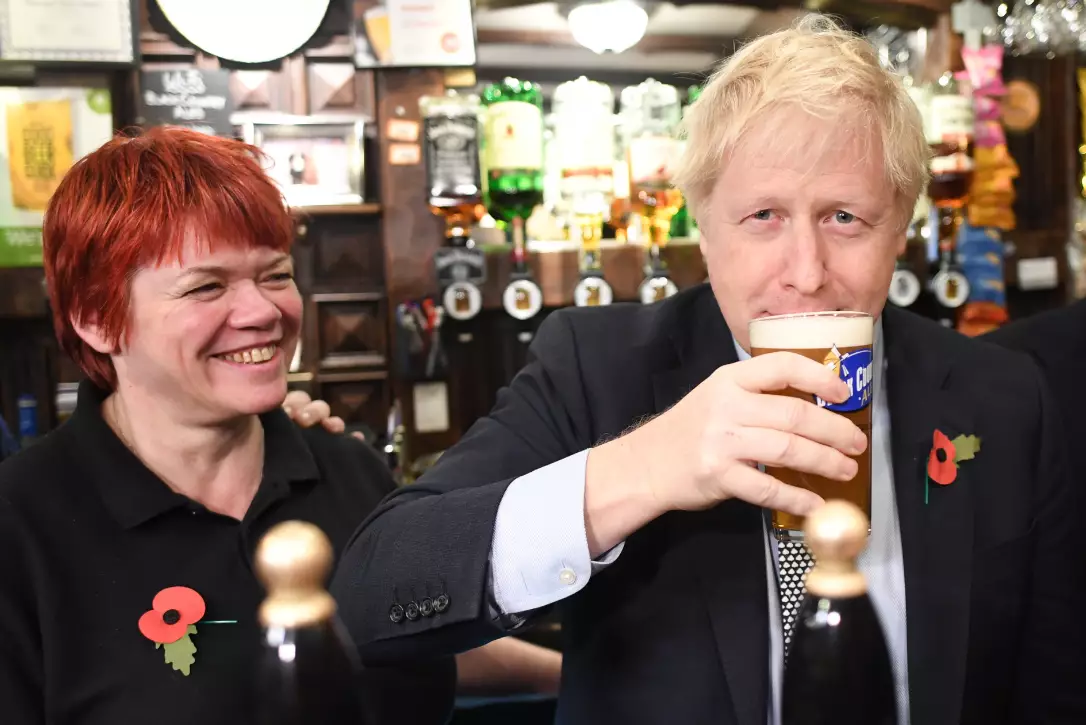 Johnson introduced stricter rules for pubs last Thursday.