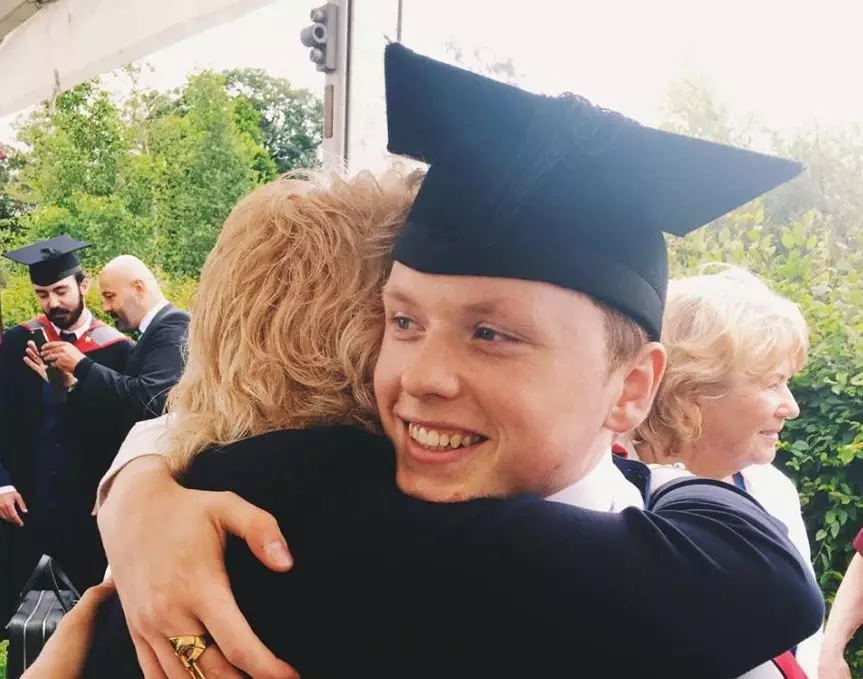 Generous Lad Pays Off His Parents' Mortgage At His Graduation