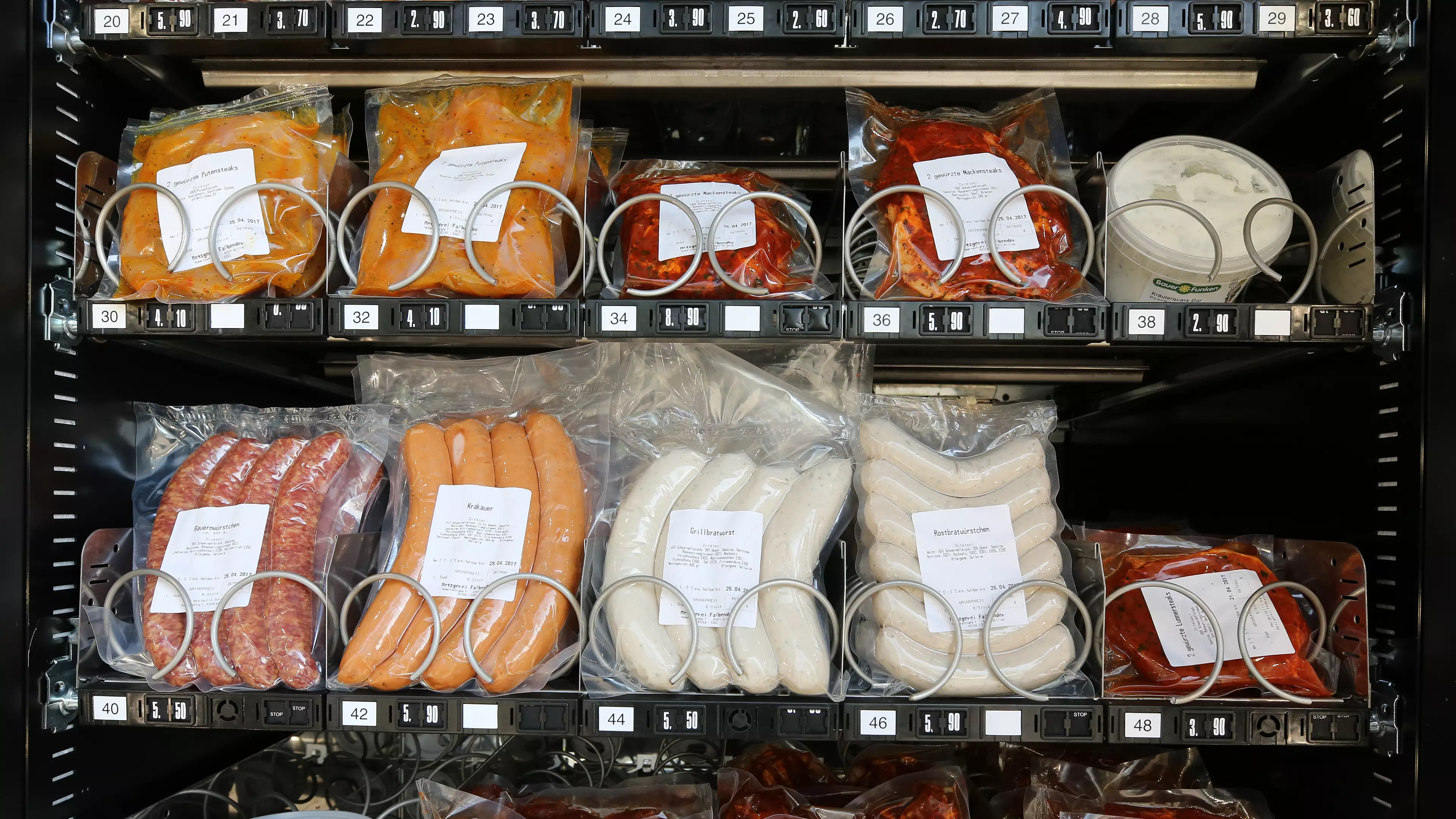 Business Is 'Booming' For Vending Machines Selling Sausages In Germany