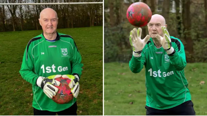 Meet 79-Year Old Colin Lee, Britain's Oldest Goalkeeper