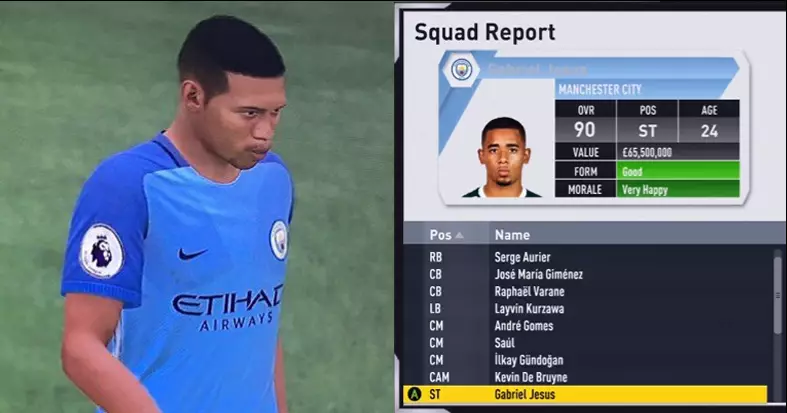 Manchester City's Latest Signing Gabriel Jesus Has Incredible Stats On FIFA 17