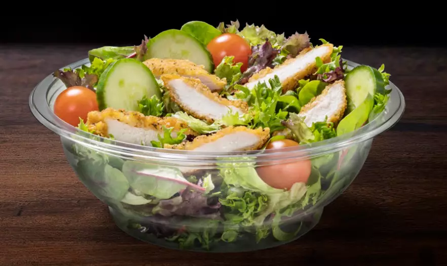 All its salad bowls will also be recyclable.