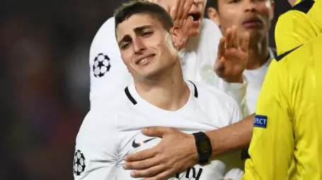 Marco Verratti Reveals What Barcelona Players Told Him After Cavani Goal