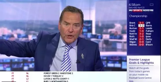 WATCH: Jeff Stelling Produces Scathing Rant Against Hartlepool Boss