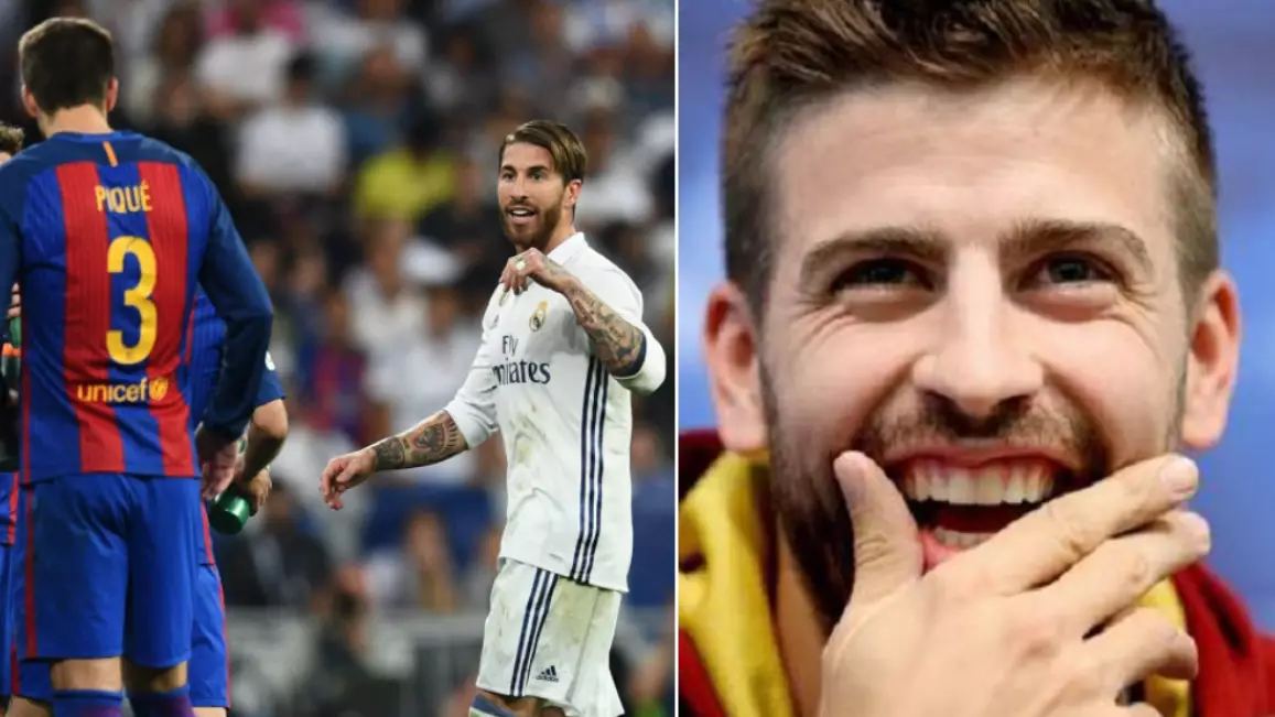 Gerard Pique Reveals What He Says To Real Madrid Players In Secret WhatsApp Group 
