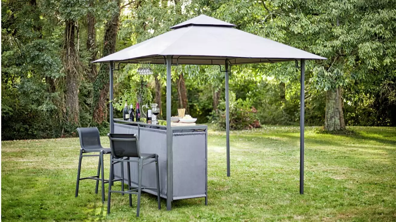 Argos' Gazebo With A Built-In Bar Is Now Only £200