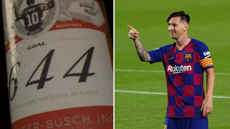Full List Of Which Goalkeepers Were Sent Beer For Lionel Messi's Goals