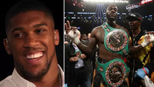 Anthony Joshua Drops Another Hint About A Potential Deontay Wilder Fight