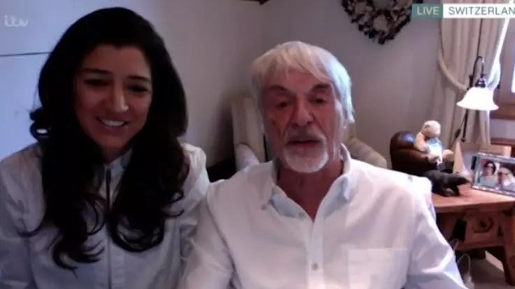 Bernie Ecclestone Says Changing Nappies Is 'What Wives Are For' In This Morning Interview