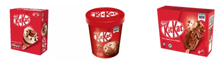 The new KitKat ice cream range looks so delicious (