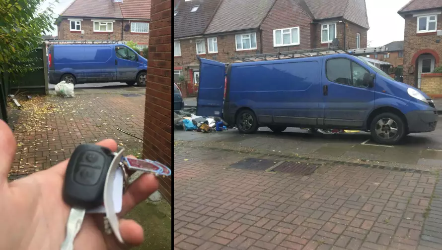 Guy Gets Revenge On Builder Who Blocked His Drive By Stealing His Keys For Six Hours