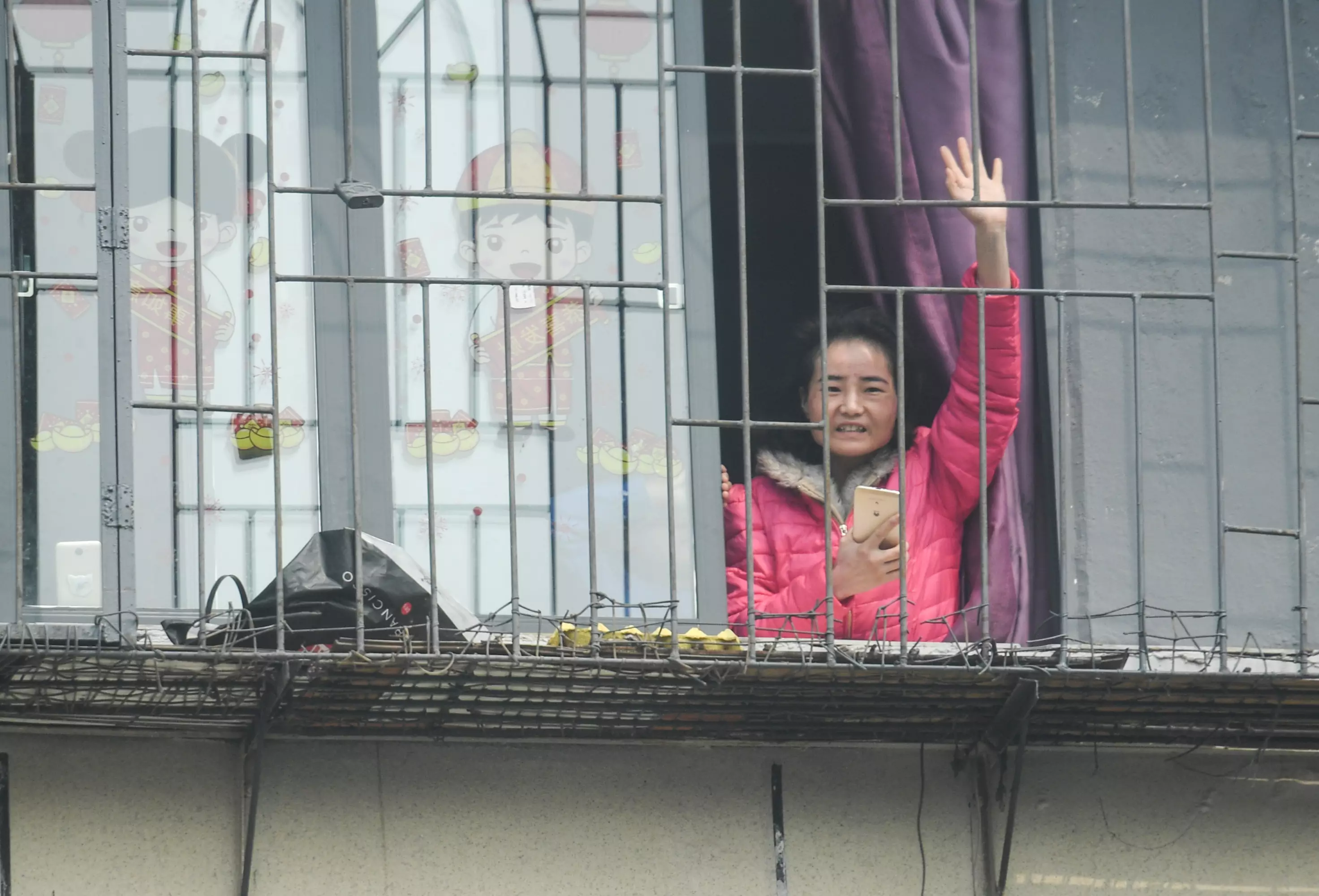 Residents in Wuhan are still on lockdown until early April (