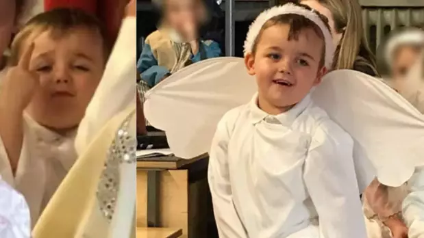 Cheeky Toddler Spends Entire Nativity Play Swearing At The Audience
