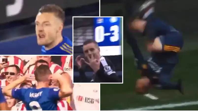 Incredible Jamie Vardy ‘Gangster’s Paradise’ Compilation Shows He Is The Ultimate Sh*thouse