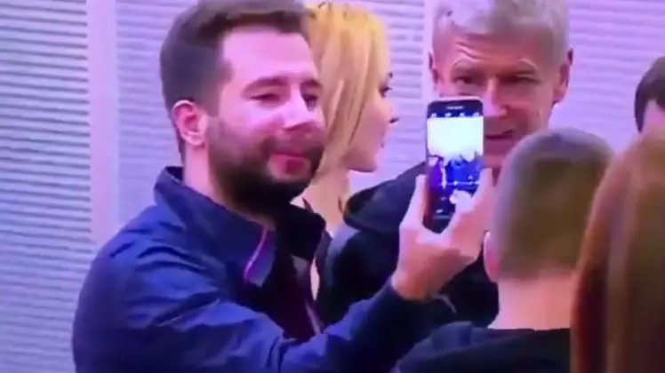 Lad Asks Arsene Wenger For Selfie On Live TV And It Goes Hilariously Wrong