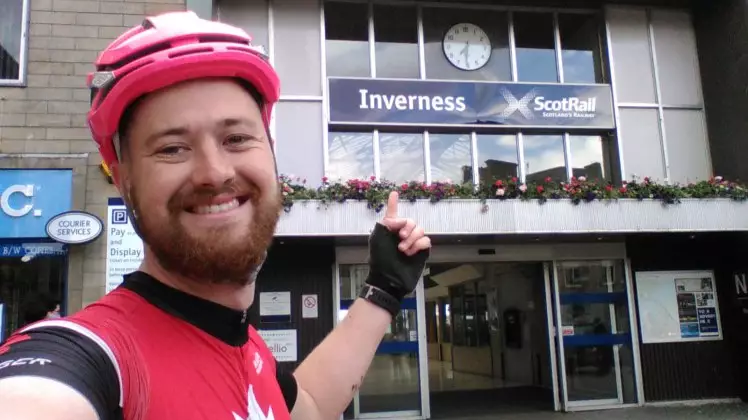 Cyclist Beats Train On 170 Mile Journey After He Couldn’t Take Bike On Board
