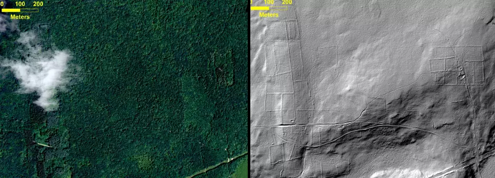 NASA Finds Evidence Of An Ancient City Under A Forest In The US