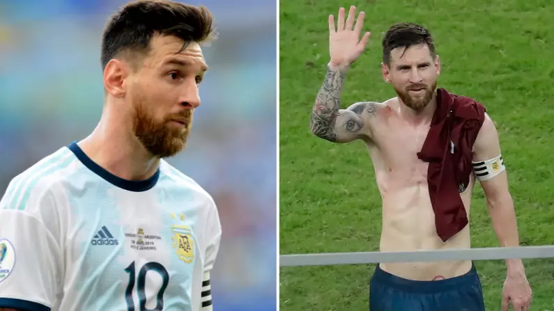 Lionel Messi Blames The Pitches For His Terrible Copa America Performances