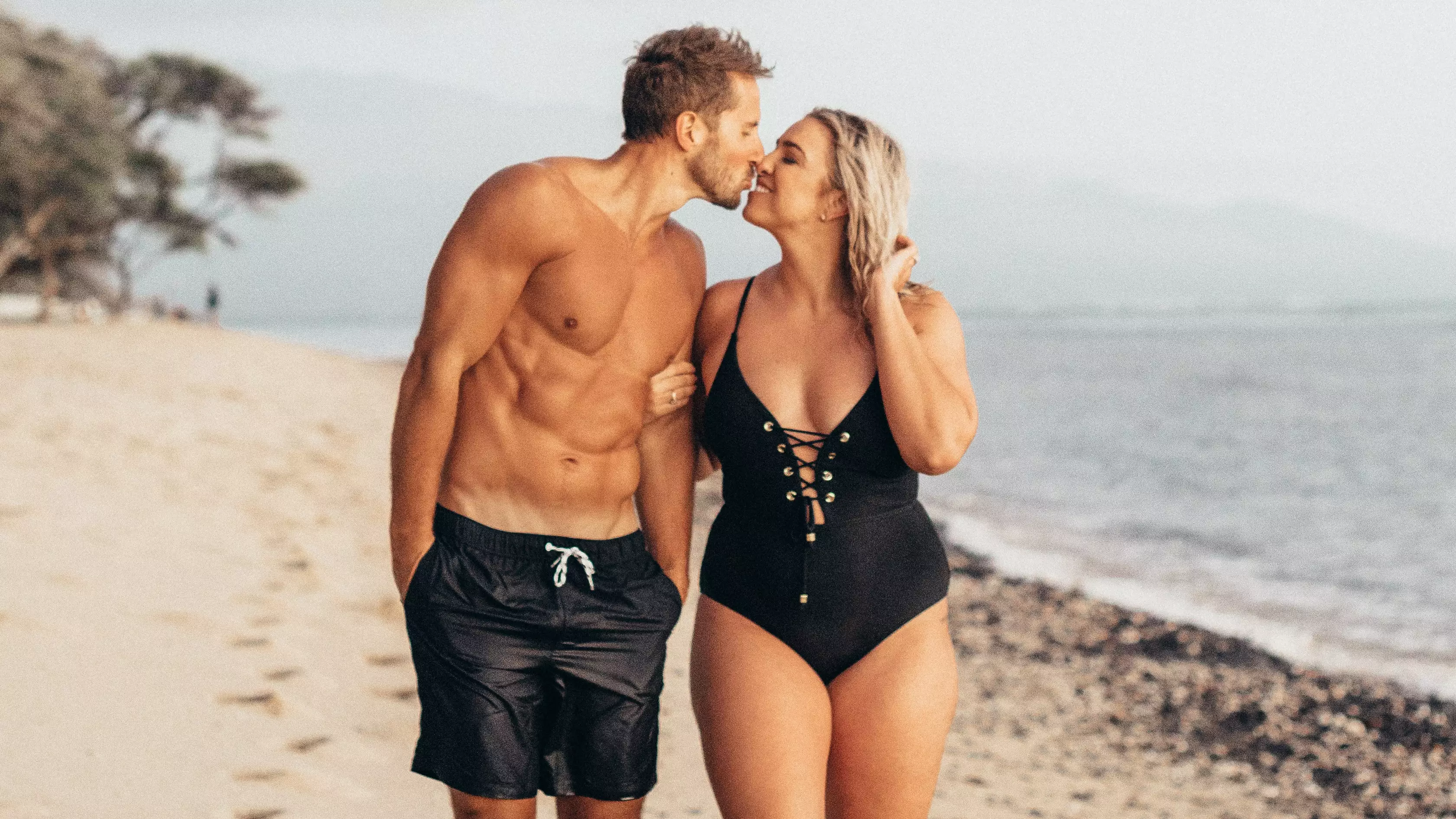 'Curvy' Woman Married To 'Mr Six Pack' Hits Back At Online Trolls 
