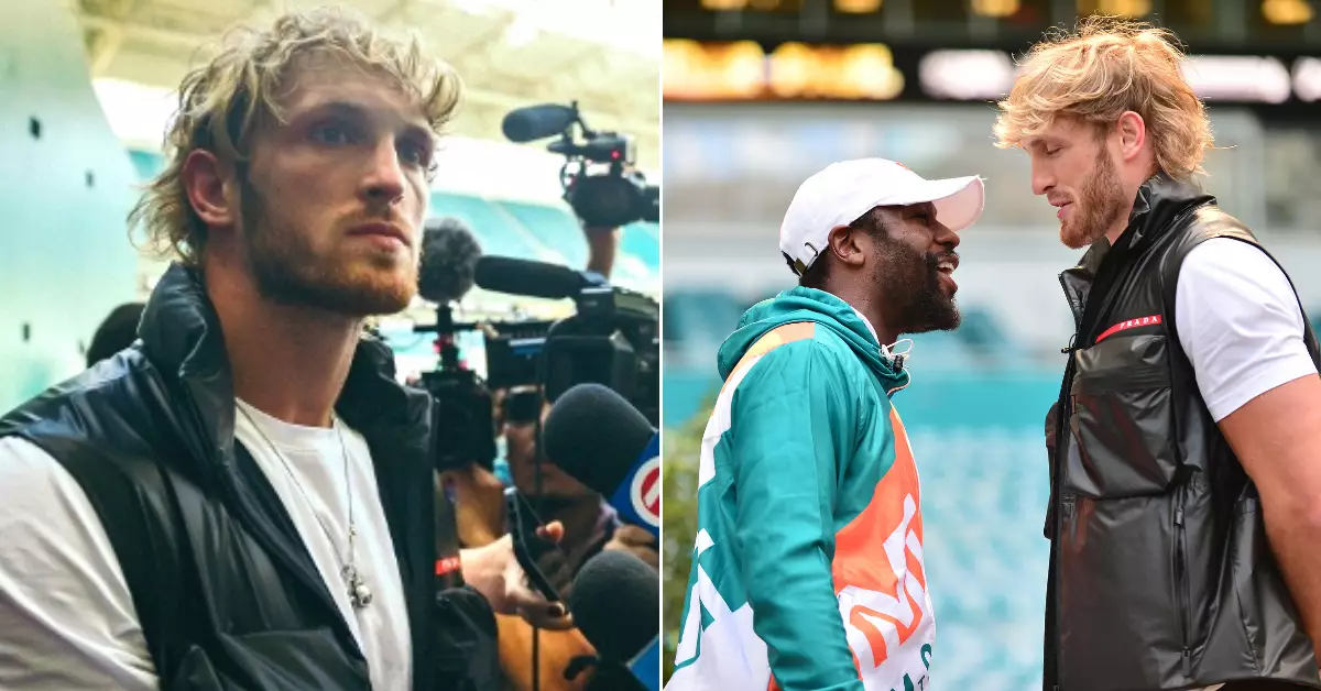 Logan Paul Says He Will KO Floyd Mayweather, Then Retire As The Greatest Boxer On Earth