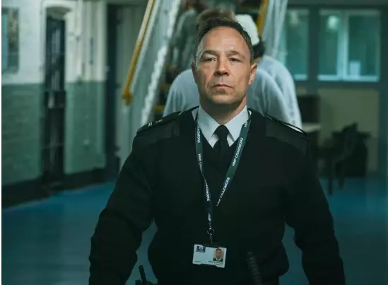 Stephen Graham stars as a security guard (