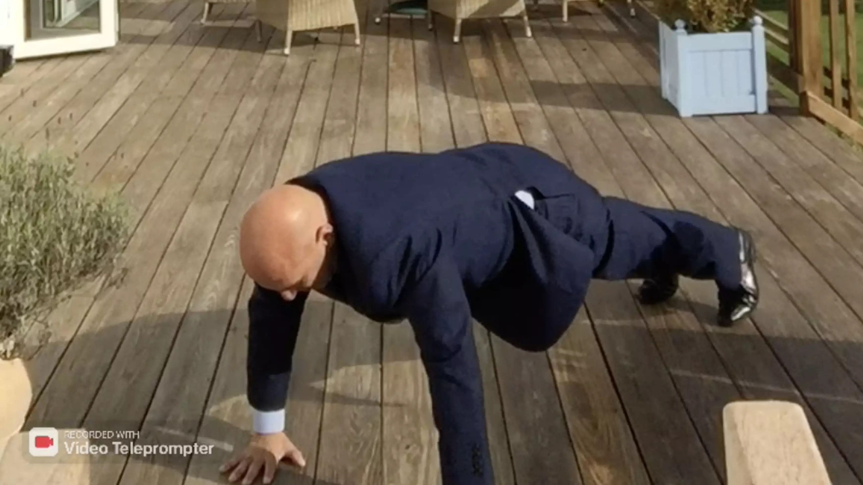 Jobseeker, 60, Posts Video Doing Press Up To Show He's Not 'Too Old' To Be Hired