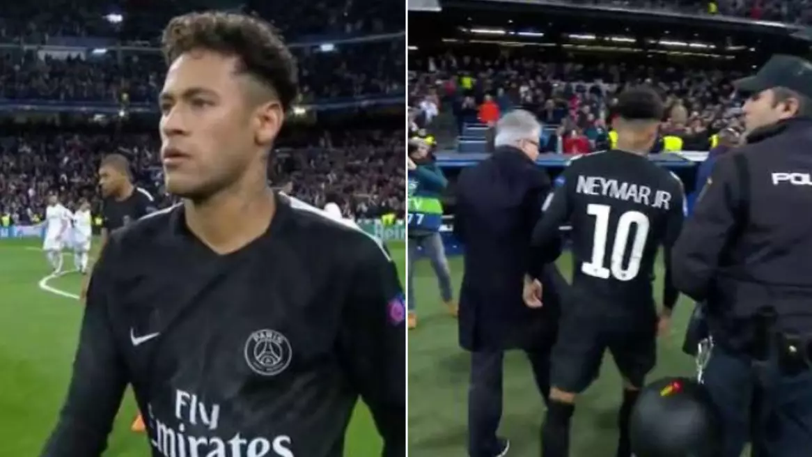 Neymar's 'Childish' Actions Straight After The Full-Time Whistle Has Sparked Controversy 