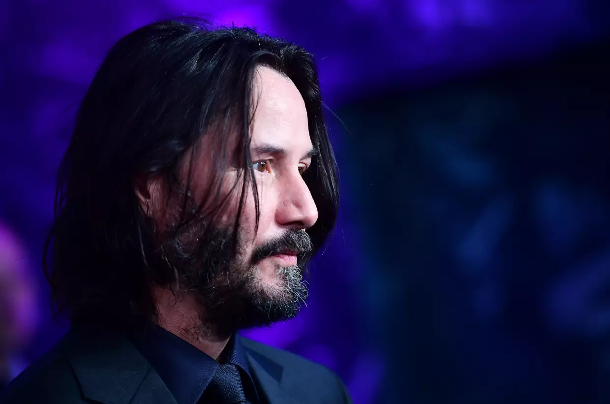 Keanu at a special screening of John Wick: Chapter 3 - Parabellum in London.