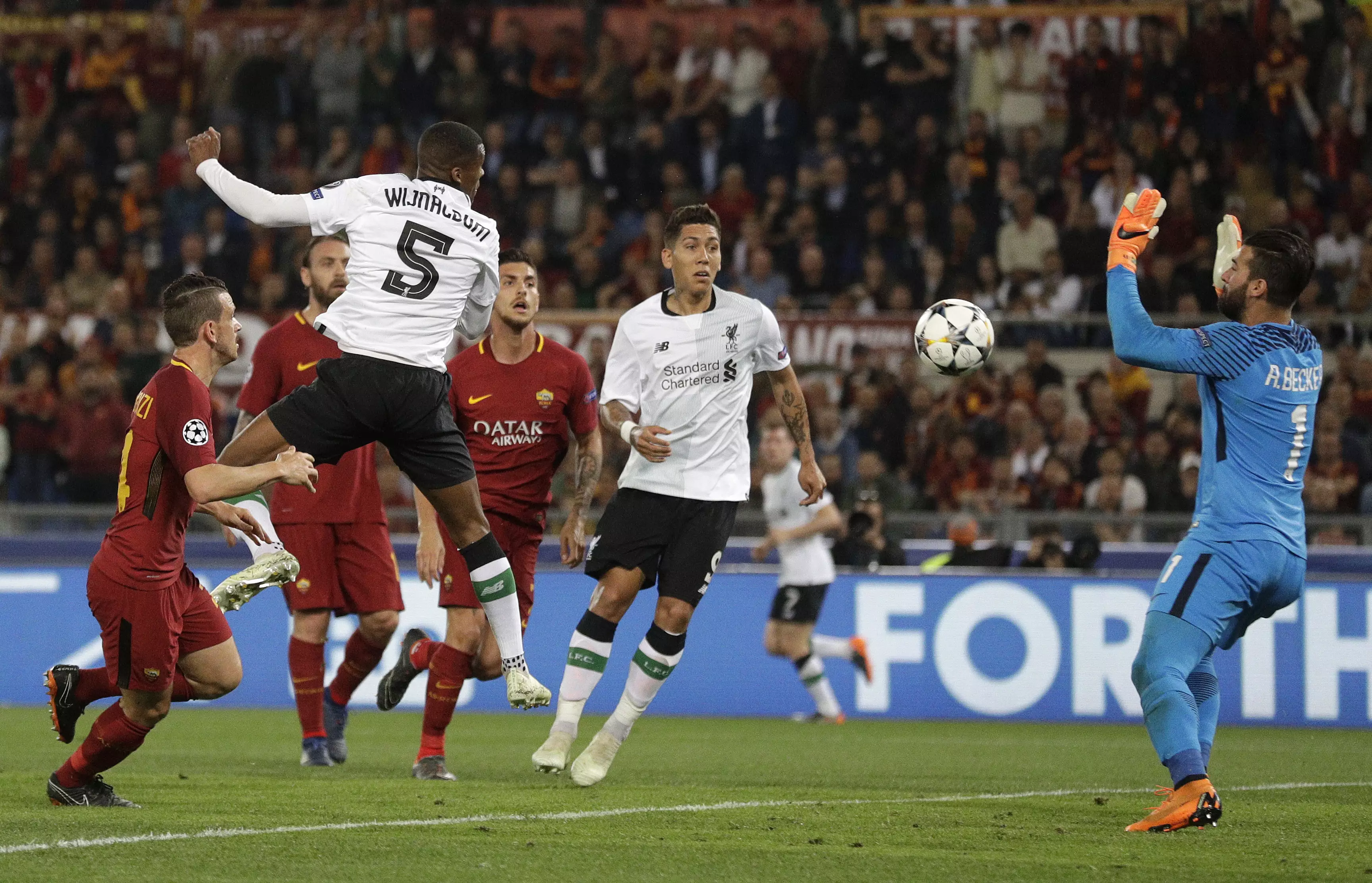 Wijnaldum's goal guaranteed Liverpool's progress. Image: PA Images
