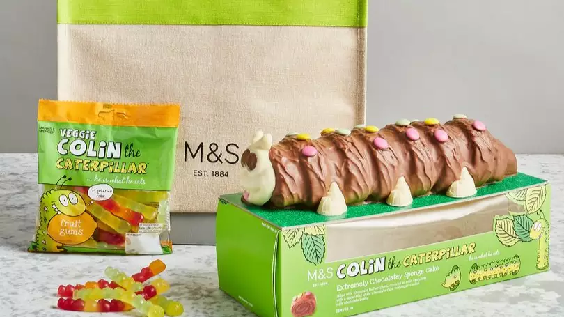 You Can Now Send Colin The Caterpillar Cakes By Post For People's Birthdays