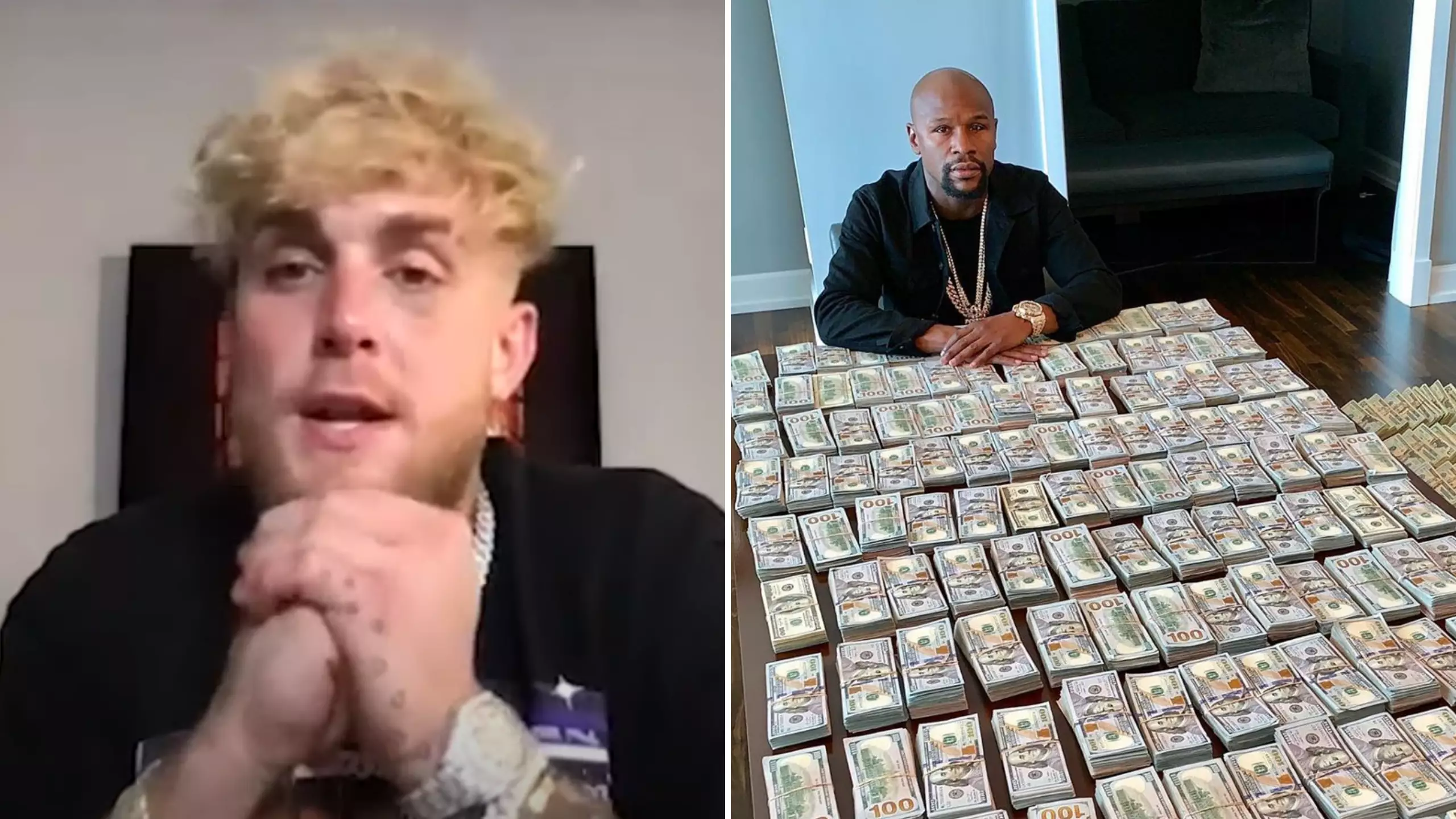Jake Paul Claims Floyd Mayweather Is 'Out Of Pocket' And 'Afraid' To Lose His 50-0 Boxing Record
