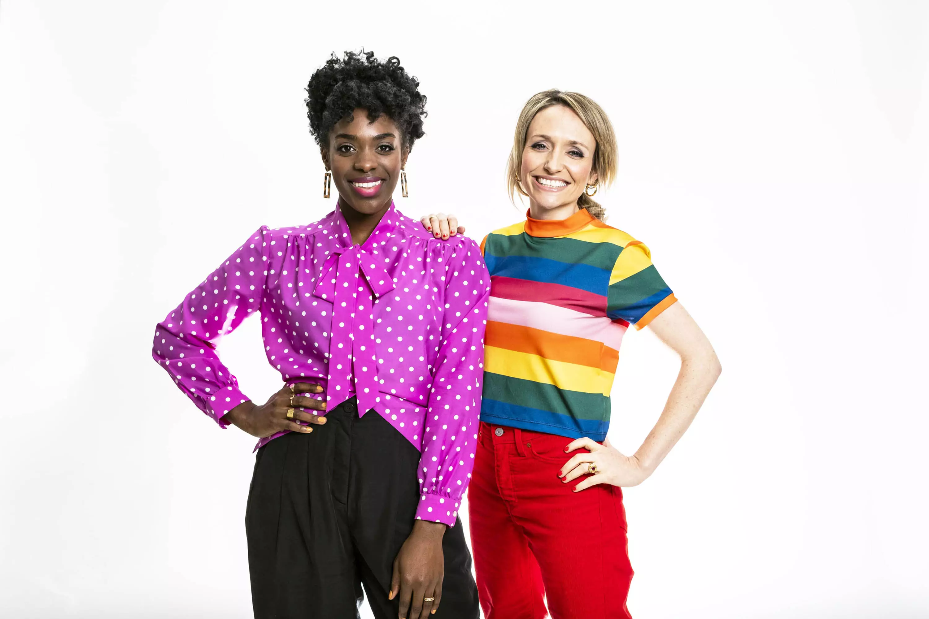 The last few episodes of Supershoppers in 2019 starred Helen Skelton and Sabrina Grant (