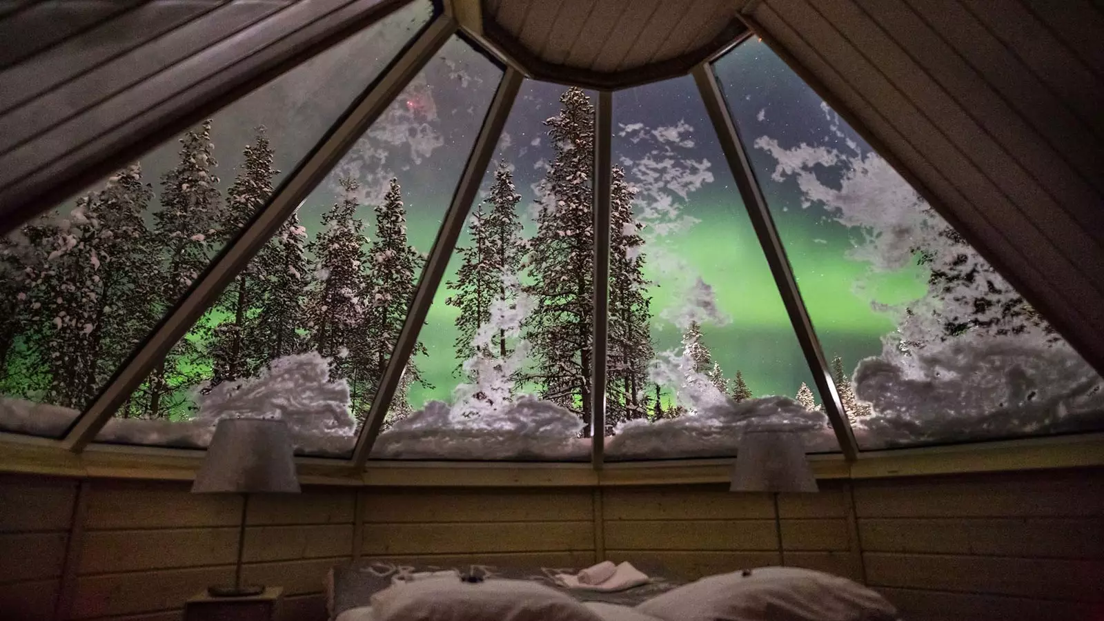 You Can Watch The Northern Lights From Your Bed At This Stunning Lapland Resort